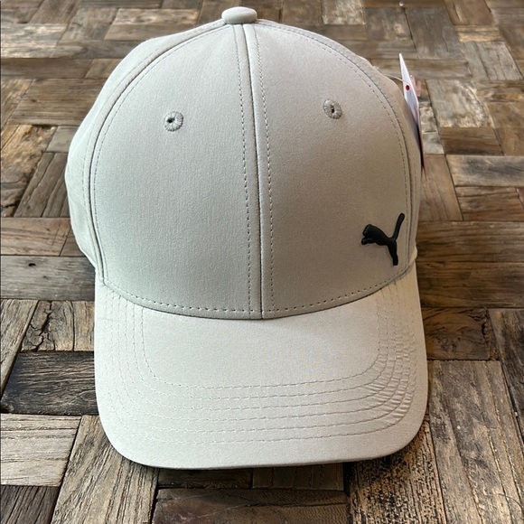 Puma Stretch Tan Baseball Hat NWT Size L/XL - Picture 1 of 10